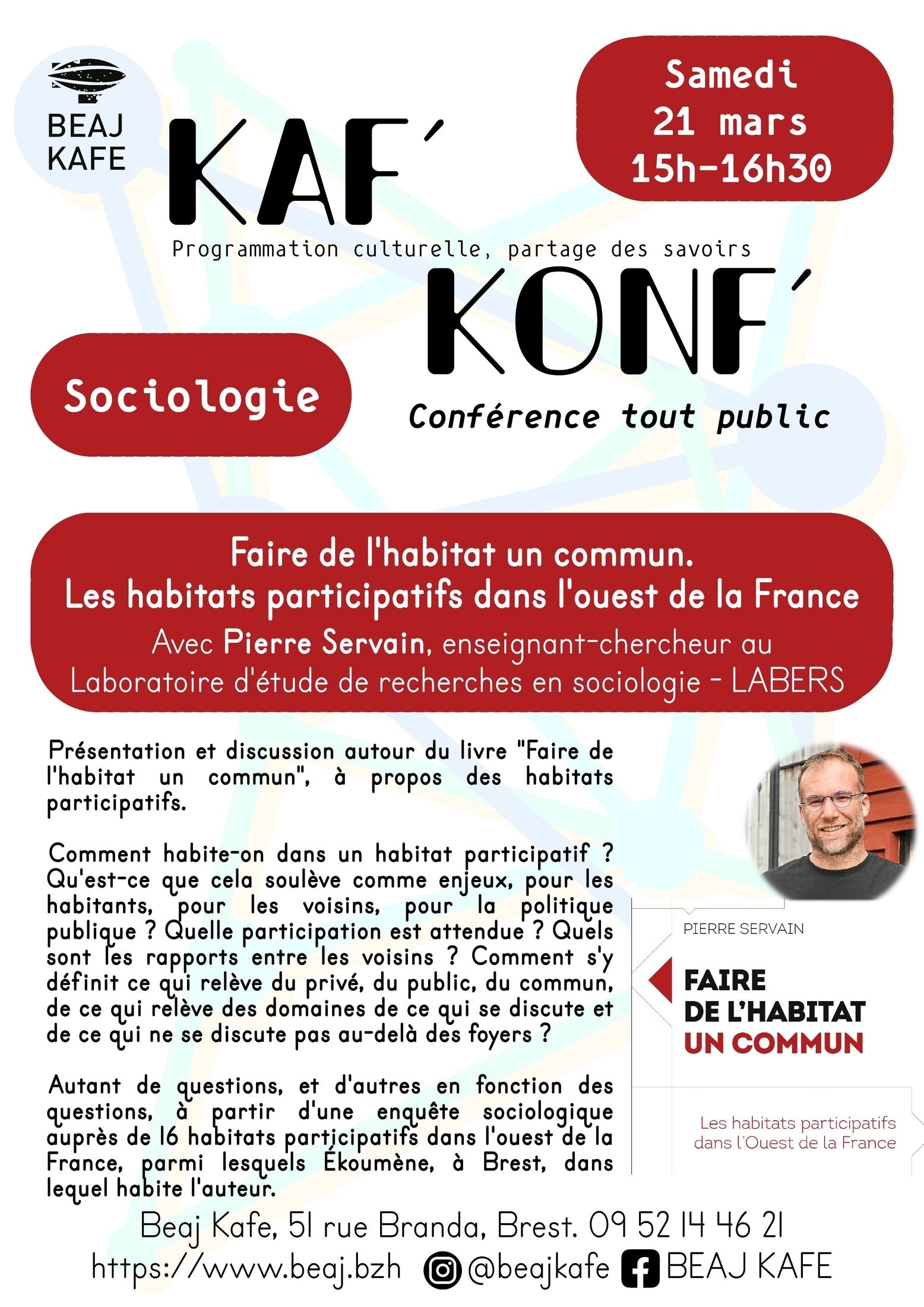 Faire de l'habitat un commun, les habitats participatifs dans l'ouest de la France.