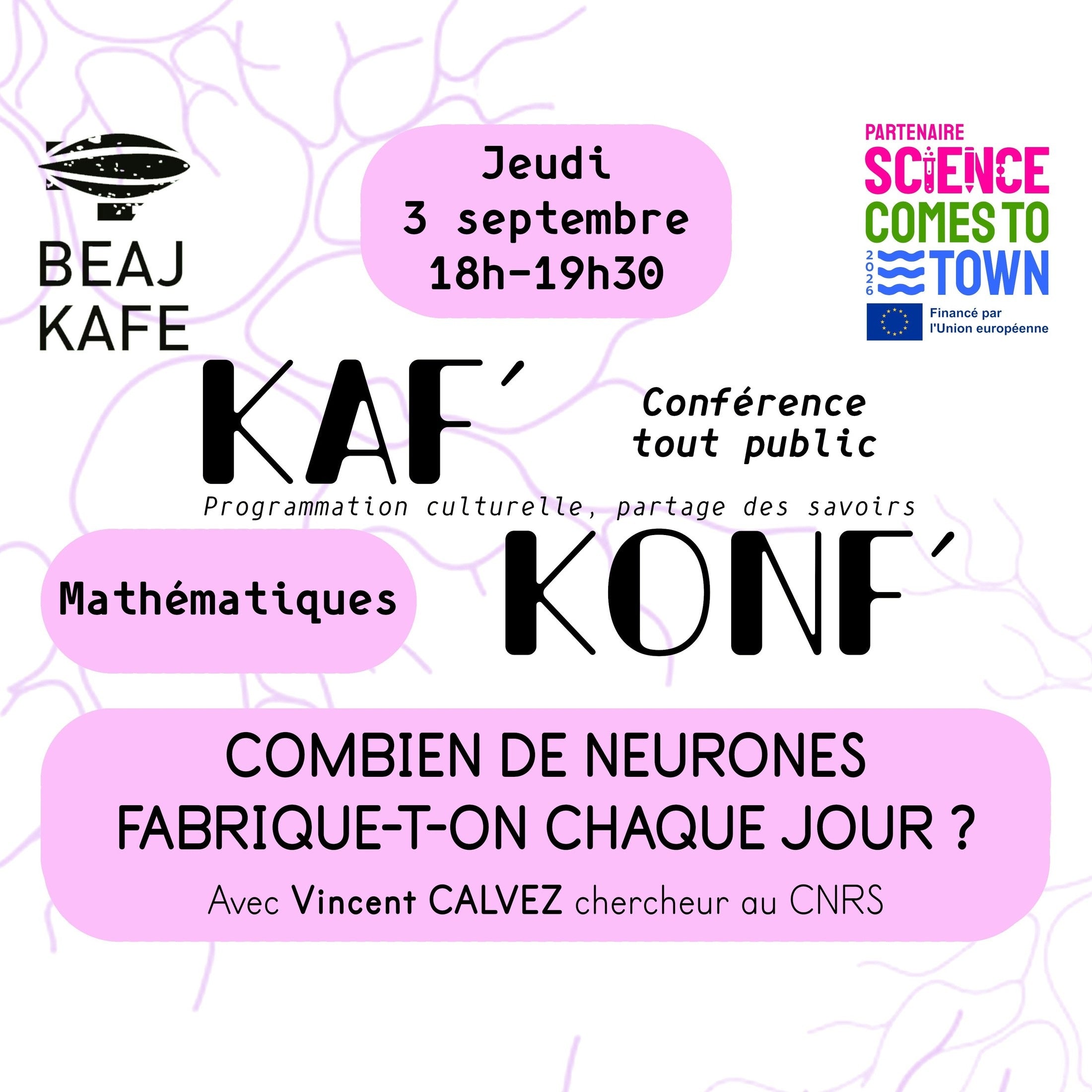 COMBIEN DE NEURONES FABRIQUE-T-ON CHAQUE JOUR ? - BEAJ
