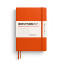 Carnet de notes Medium (A5), Couverture rigide, 251 pages num., Pumpkin, pointillé - BEAJ
