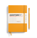 Carnet de notes Medium (A5), Couverture rigide, 251 pages num., Rising Sun, pointillé