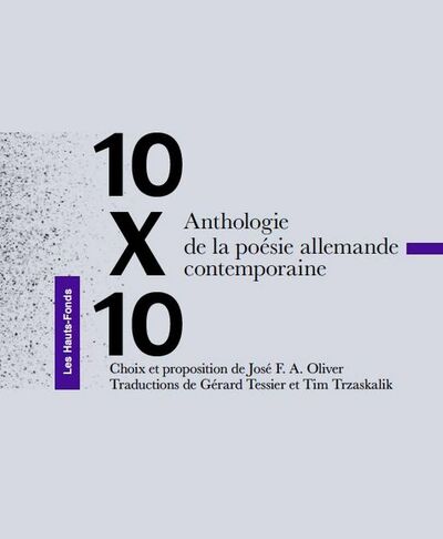 Anthologie de la poésie allemande contemporaine - BEAJ