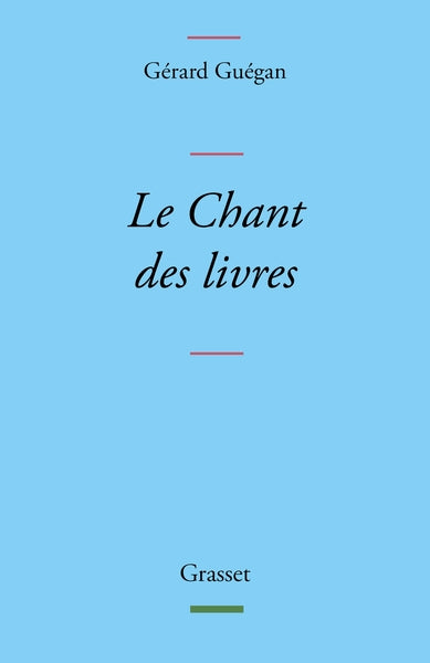 Le Chant des livres - BEAJ