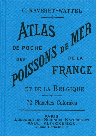 Atlas de poche des poissons de mer de la France et de la Belgique - BEAJ