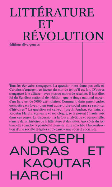 Littérature et Révolution - BEAJ