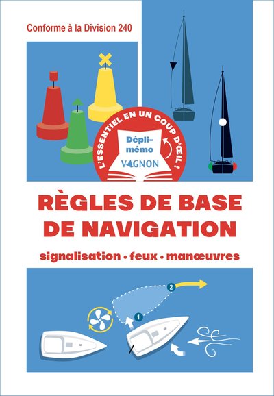 Dépli-mémo : Règles de base de navigation - Signalisation - feux - man uvres - BEAJ