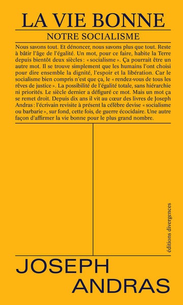 La vie bonne - BEAJ