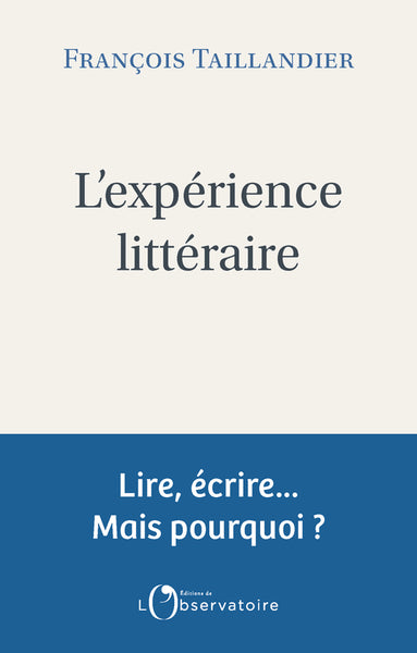 L'EXPERIENCE LITTERAIRE - BEAJ