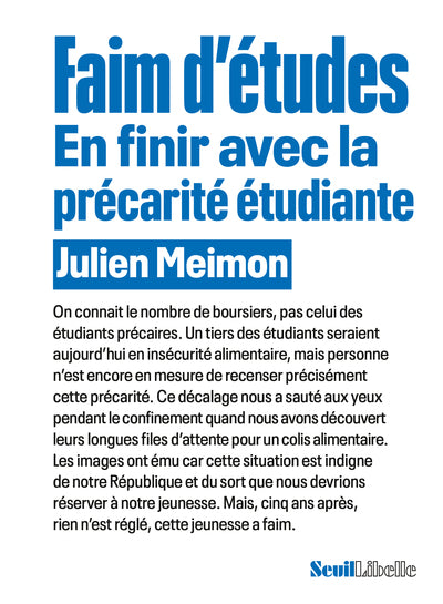 Faim d'études. En finir avec la précarité étudiante - BEAJ
