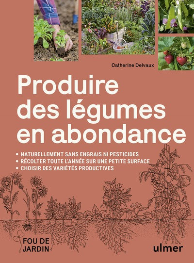 Produire des légumes en abondance - Naturellement sans engrais ni pesticides, récolter toute l'année sur une petite surface, choisir des variétés productives