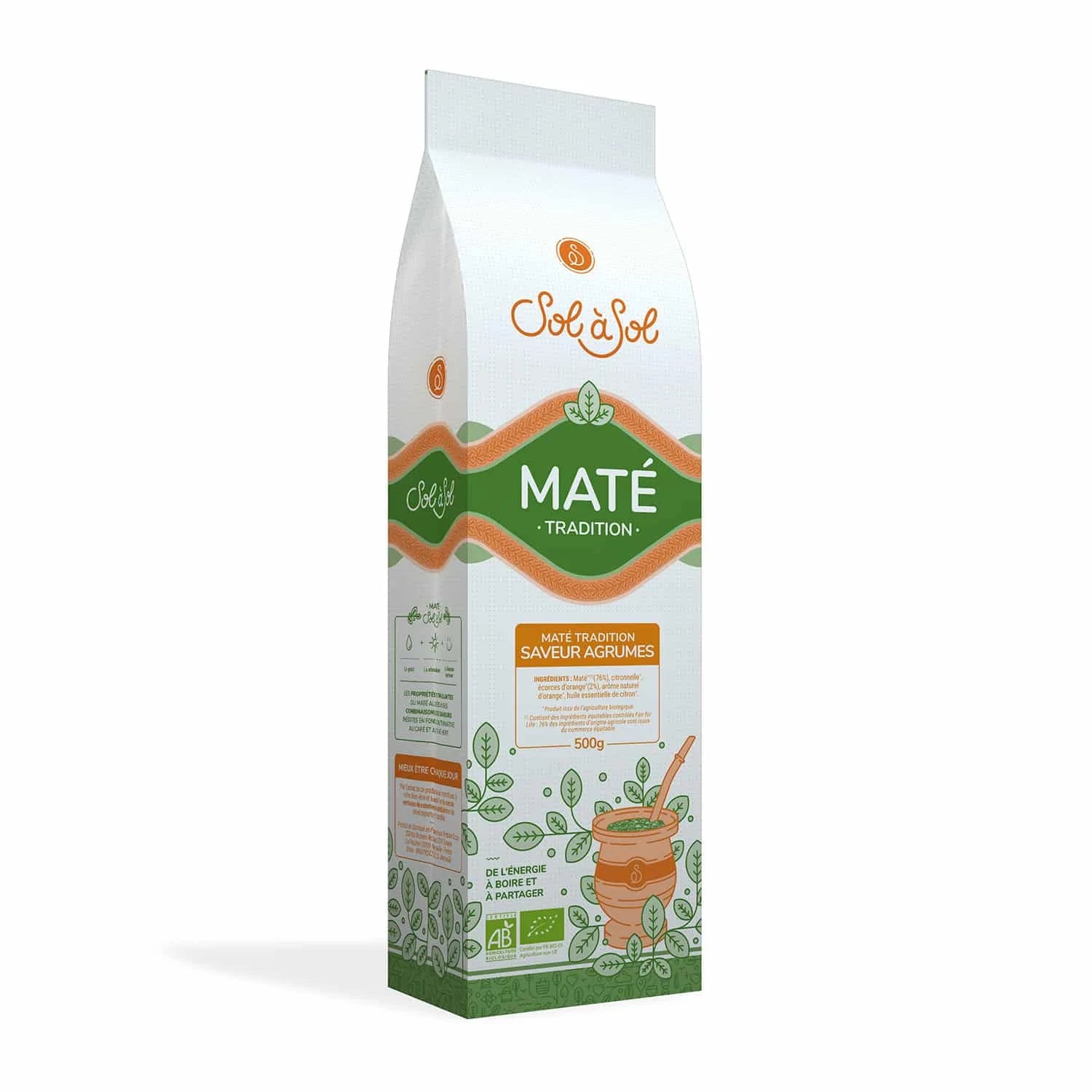 Yerba Maté tradition agrumes - BEAJ